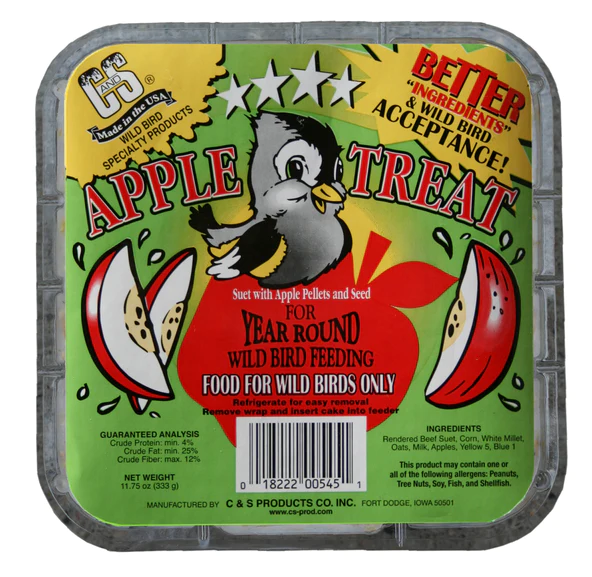 Apple Suet bird seed