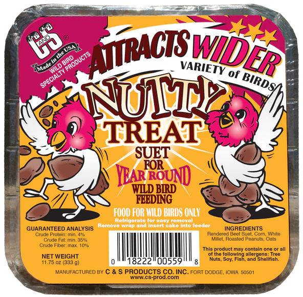 Nutty Suet wild bird feed